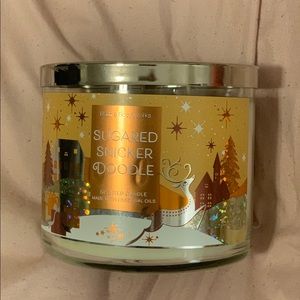 White barn candle